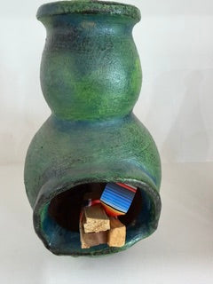 Chimnea - Mini 9.5" - Green Patina